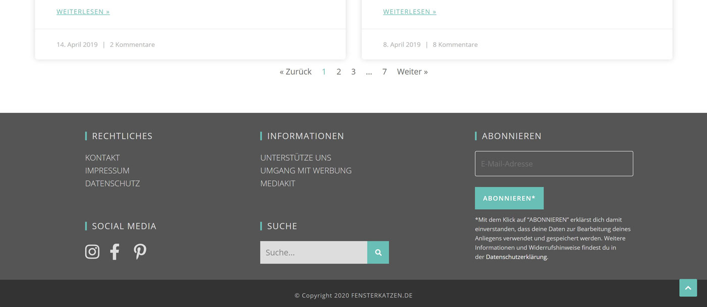 Fensterkatzen-Blog-Footer
